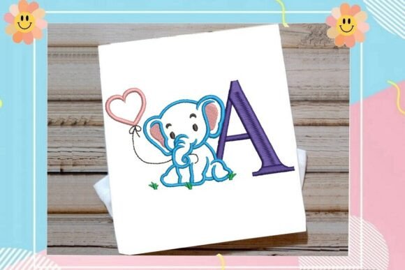 A Letter Cute Elephant Decor Review