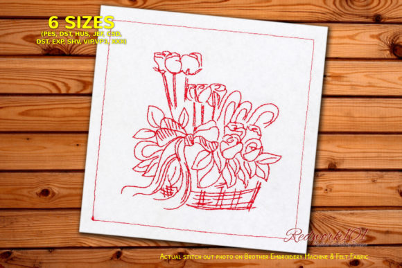 Beautiful Flowers in the Basket Review for Apparel