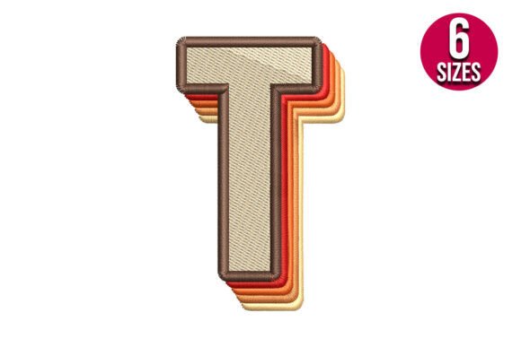 Retro Alphabet Letter T Review