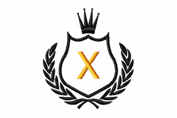 Royal Crest Letter X: A Designer's Review for Boutique Sweatshirts