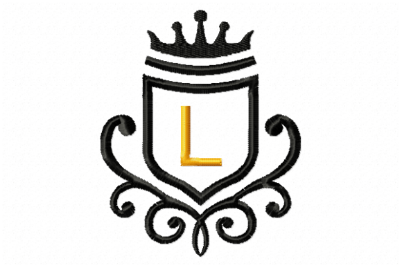 Vintage Royal Letter L